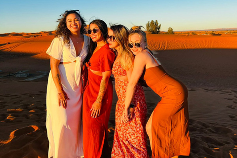 From Marrakech: 3-Day Merzouga Tour with Camel Trek & Luxury Camp Shared Standard Sahara Tour – Popular Choice