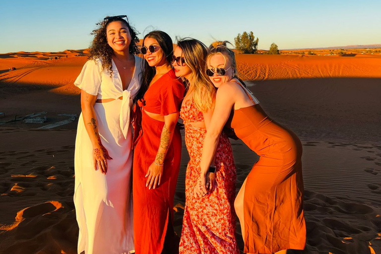 From Marrakech: 3-Day Merzouga Tour with Camel Trek & Luxury Camp Shared Standard Sahara Tour – Popular Choice