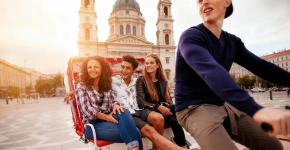 Budapest: Private Rickshaw Tour