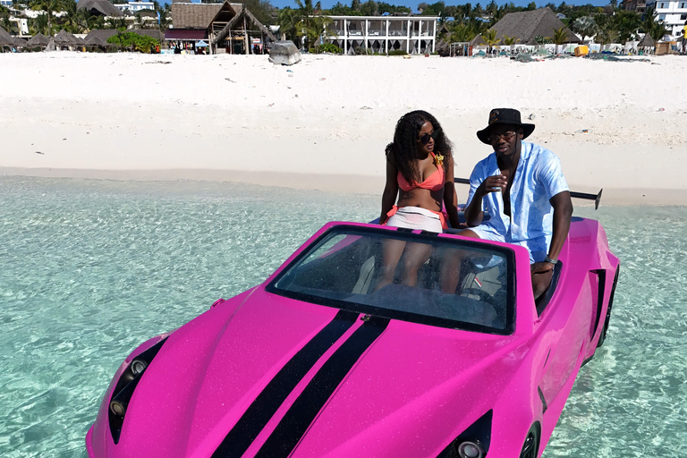 Zanzibar: Jet Car Ride With Drone Footage at Kendwa Beach