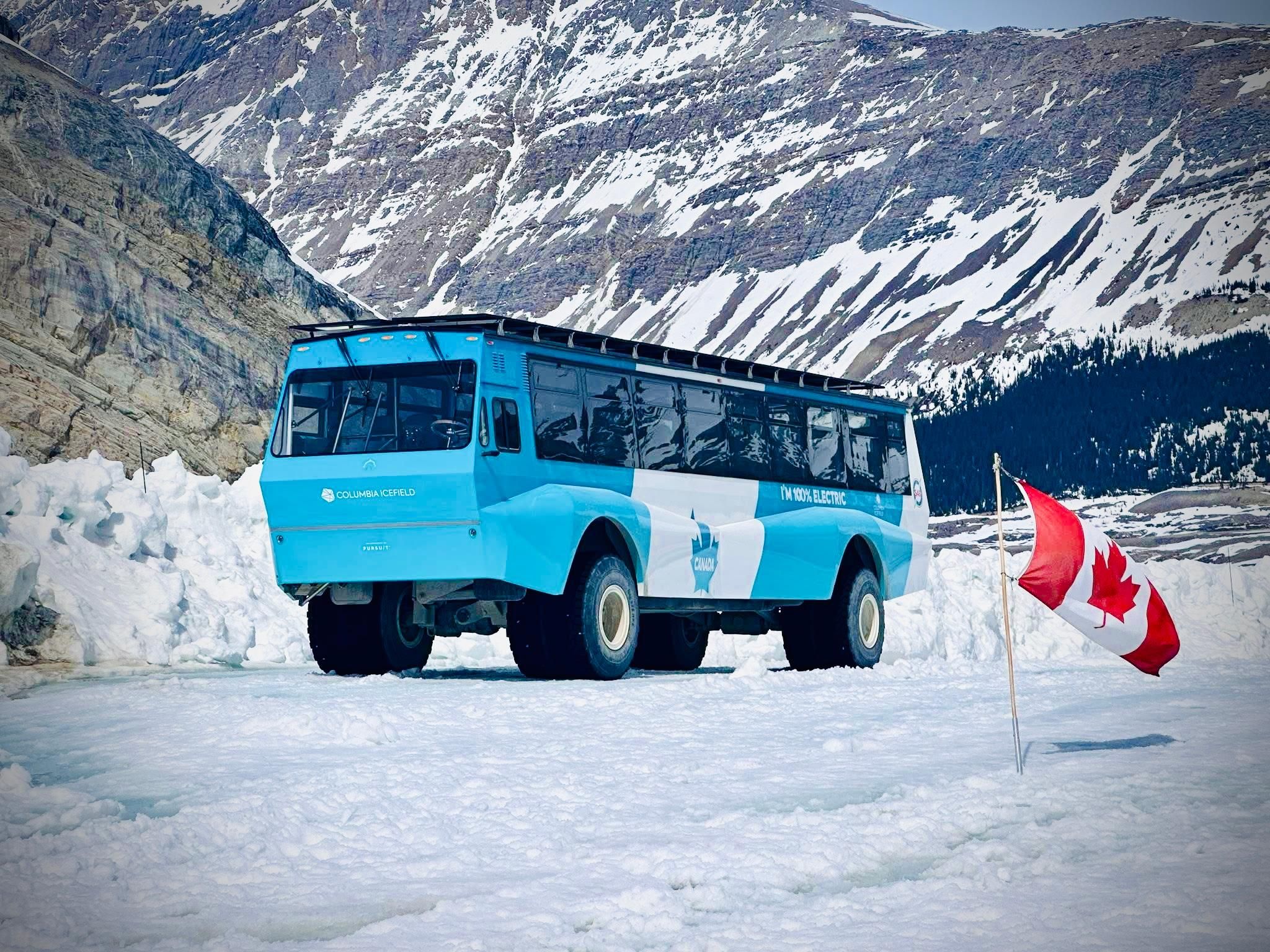 Tagestour zum Columbia-Eisfeld und zu den legendären Seen der Rockies.