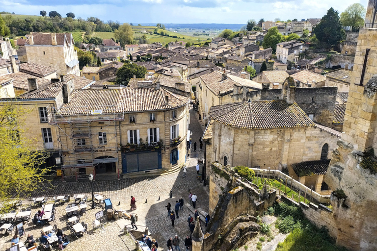 Van Bordeaux naar Saint Emilion met de grindfiets - wijnproeverij