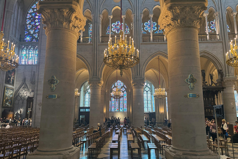 Notre-Dame Paris Cathedral - Inside Private Guided Tour Notre-Dame 1h Private Tour Inside