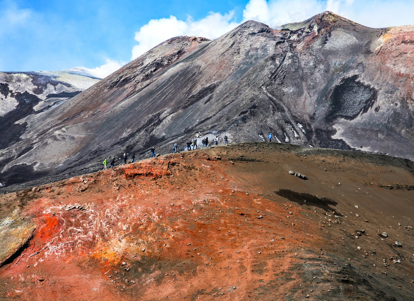 Etna: Vandre op til 3000 m med kabelbane og firehjulstrækker