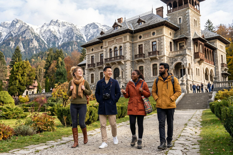 Day Trip Dracula Castles, Peles Castles, Cantacuzino-Brasov MINIVAN Dracula Castles, Peles Castles, Cantacuzino-Brasov