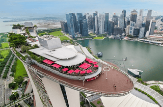 Singapur: Ohne Anstehen: E-Ticket Marina Bay Sands SkyPark Aussichtsdeck