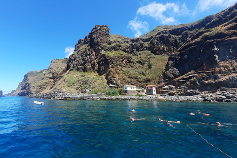 Madeira: Gita in barca con pranzo, bevande e trasferimento in hotel