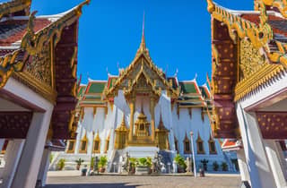 Bangkok: Highlights-Tour mit dem Großen Palast & dem schwimmenden Markt