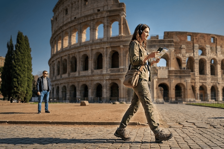 Colosseum Self guided Tour Colosseum Entrance Ticket with Audio Guide (Self-Guided)