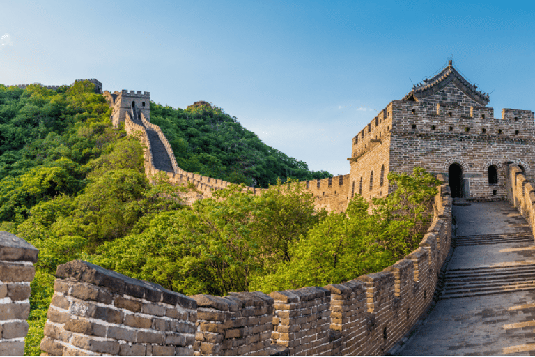 Beijing: Mutianyu Great Wall Bus Tour with Guide 9:20 AM Dongsi Subway Station&Russian guide