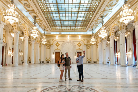 Bucharest Tour: Parliament, Ceausescu Villa & Village Museum PRIVATE-MINIVAN-Entrance tickets are included