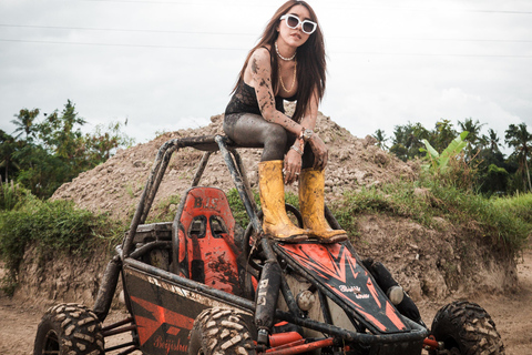 Ubud: Buggy Ride, Tubing, and Coffee Plantation Tour Tandem Buggy, Tubing & Coffe Plantation with Transfer