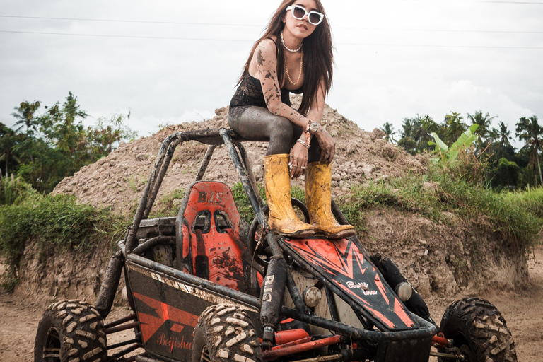 Ubud: Buggy Ride, Tubing, and Coffee Plantation Tour Tandem Buggy, Tubing & Coffe Plantation with Transfer