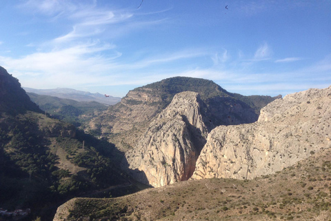 From Málaga: Caminito del Rey ViaFerrata with Snack & Photos