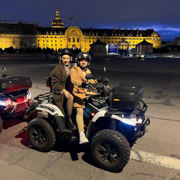 Paris: Electric Quad Tour from 16 with No Licence