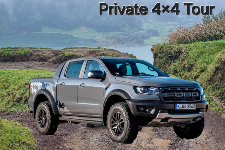 Sete Cidades&amp;Mosteiros Privat 4x4 halvdagsutflyktSete Cidades-Privat 4x4 halvdagstur