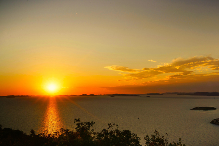 Split: Sunset Tour – Magical Golden Hour Above the Sea