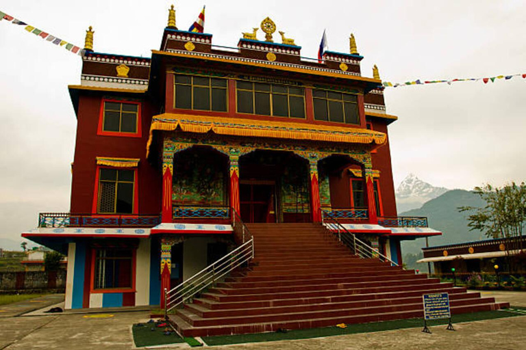 Pokhara: Guided Tibetan Monastery Tour with Afternoon Prayer