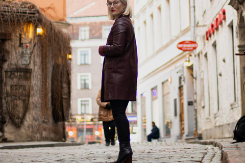 Belle séance photo dans le vieux Riga