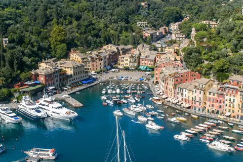 Genova : Boat Tour to Camogli, San Fruttuoso, & Portofino