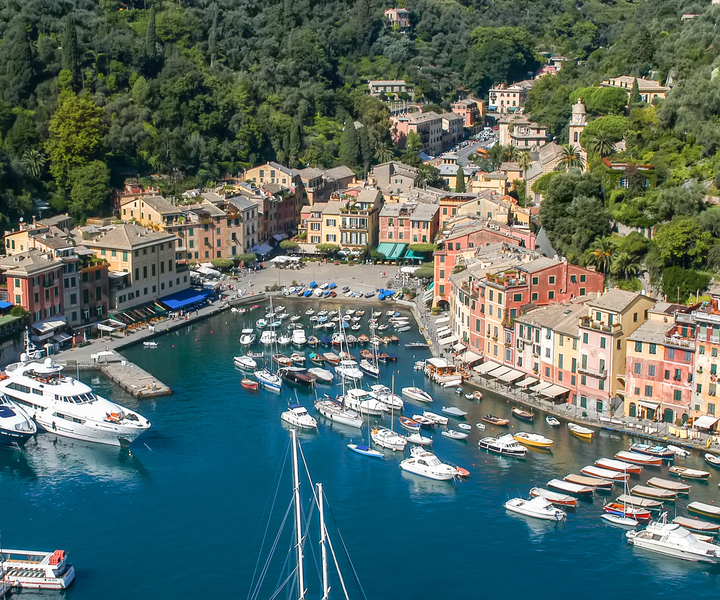 Genova : Boat Tour to Camogli, San Fruttuoso, & Portofino