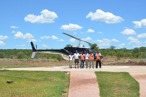 Victoria Falls from Above: A Thrilling Helicopter Tour Short Flight (Flight of Angels) (12 – 13 Minutes)