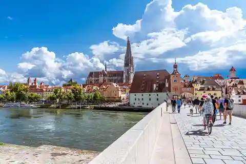 Munich : Visite privée en voiture de Ratisbonne - une ville médiévale
