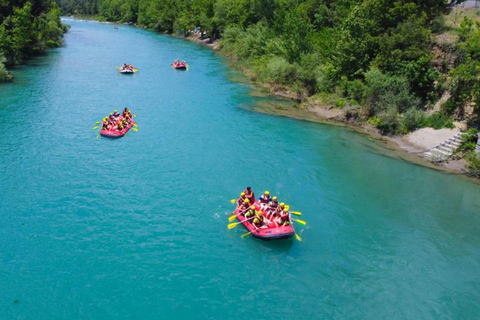 Alanya: White River Rafting Tour Lunch and Hotel Transfer