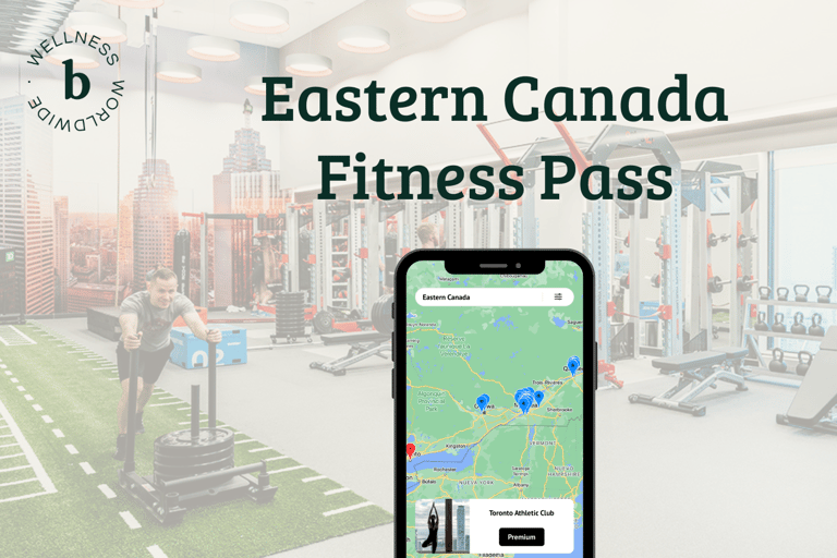 Premium Fitness Pass för östra KanadaÖstra Kanada: Pass till fitnessstudio eller gym för 1 besök