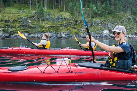 Geiranger: Kajaktur med guide