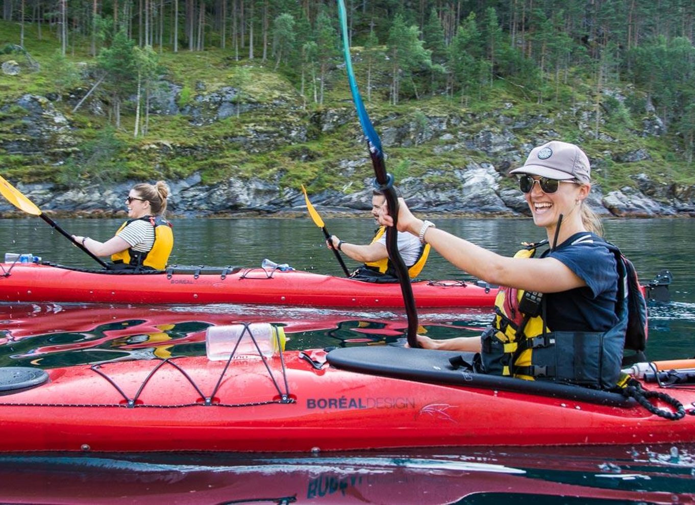 Geiranger: Kajaktur med guide
