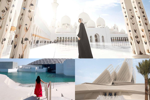 Dubai: Sheikh Zayed Mosque, Zayed Museum & Louvre Tour Private: Grand Mosque with Zayed National Museum & Louvre