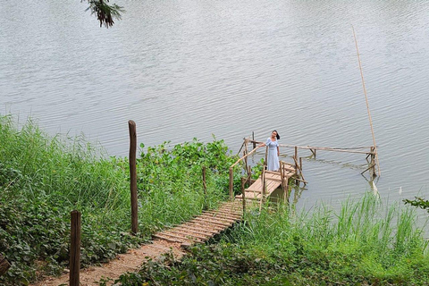 Visita a la isla del Mekong en la ciudad de Phnom Penh con Lina