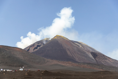 Mount Etna: Guided Volcano Summit Hiking Tour with Cable CarOption Without Hotel Pickup