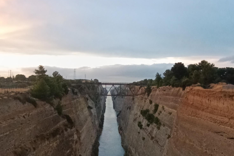 Corinth Canal Cruise, Epidaurus, and Nafplio Private Tour Canal views and photo stop, Mycenae, Epidaurus and Nafplio