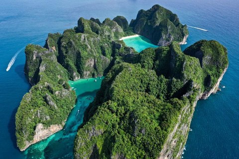 Phi Phi Island Övernattningspaket 2dagar,1natt och aktiviteter