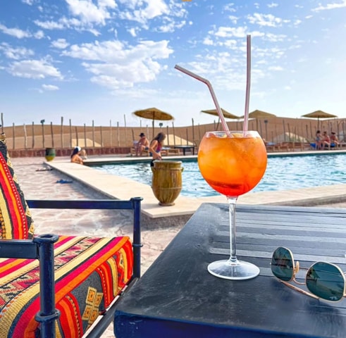 Marrakech: dagje zwemmen in de Agafay-woestijn met lunch en vervoer