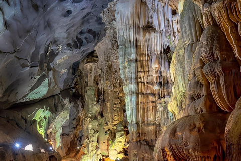 Phong Nha Cave & Paradise Cave: Guided Tour Boat & Explore Group Tour with Drop-Off in Hue