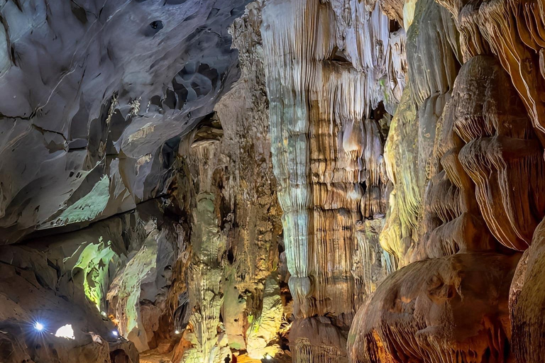 Phong Nha Cave & Paradise Cave: Guided Tour Boat & Explore Group Tour with Drop-Off in Hue