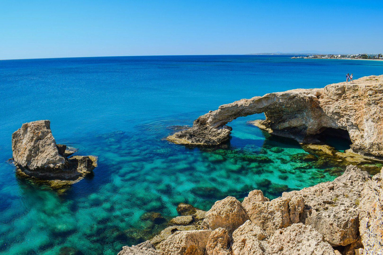 From Larnaca: Ayia Napa, Cape Greko, Blue Lagoon & Sea Caves