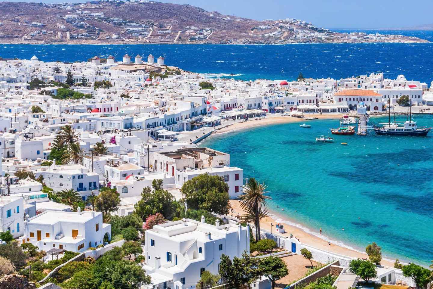 Mykonos Private 4 Hours Van & Walk
