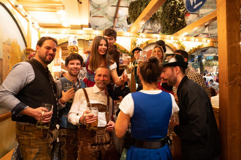 Munich: Oktoberfest Tent with a Local and After Party Prost! Party at the Oktoberfest with a local