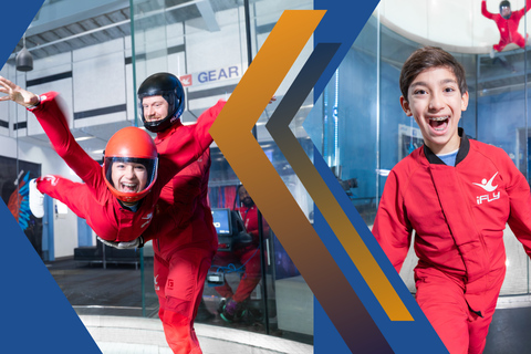 Singapore: I-Fly Indoor E-Ticket for 2 Skydives Normal Timing (Tourist Resident)