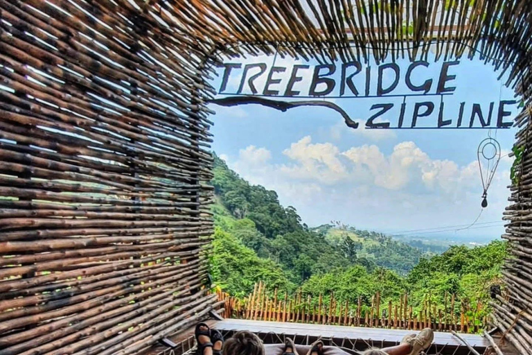 Samui Zipline FLY & Fun Tree Bridge Jungle Cafe & Waterfall