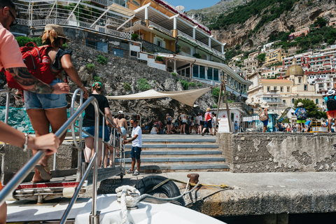 From Sorrento: Amalfi and Positano Full-Day Shared Boat Tour 9:00 AM Departure - Group Tour without Pick-Up