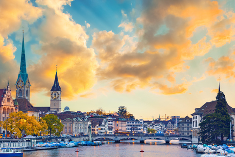 Zurich: Private Guided Tour on Your Mobile Zurich: Private Guided Tour