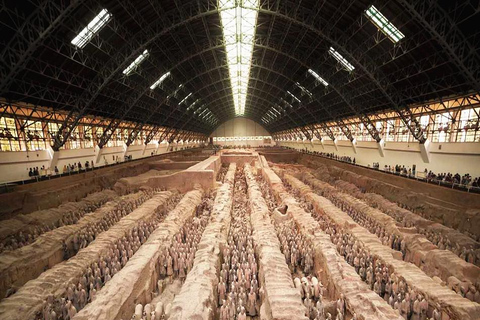 Terracotta Army Ticket + Optional English Guide with Headset Terracotta Army Tickets+English Guide (No Transfer,No Lunch)