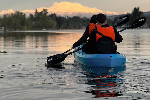 Xochimilco: Kajaktour und Salamanderbeobachtung