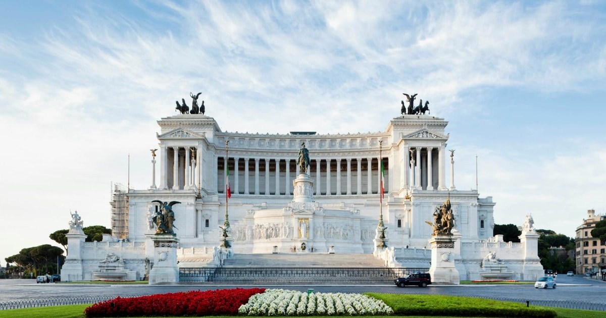 ローマ：ヴィットリアーノ（屋上展望台付き）＆パラッツォ