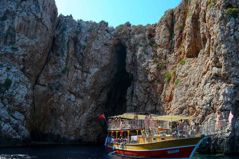 Alanya, Side, Antalya, Belek: Suluada Island Boat Day & Swim From Antalya, Belek And Kemer